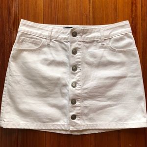 Hollister Button front mini skirt